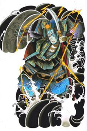 Example 2 Japanese Tattoo Bodysuit