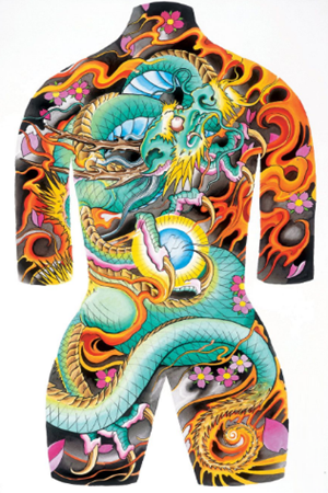 Example 4 Japanese Tattoo Bodysuit